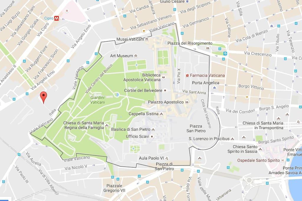 Il Pesco Al Vaticano Roma Dış mekan fotoğraf